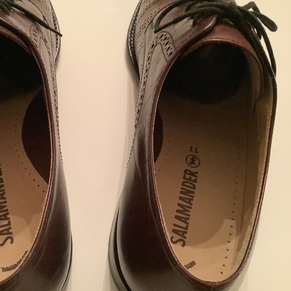 SALAMANDER MEN’S LEATHER SHOES - Picture 13 of 14